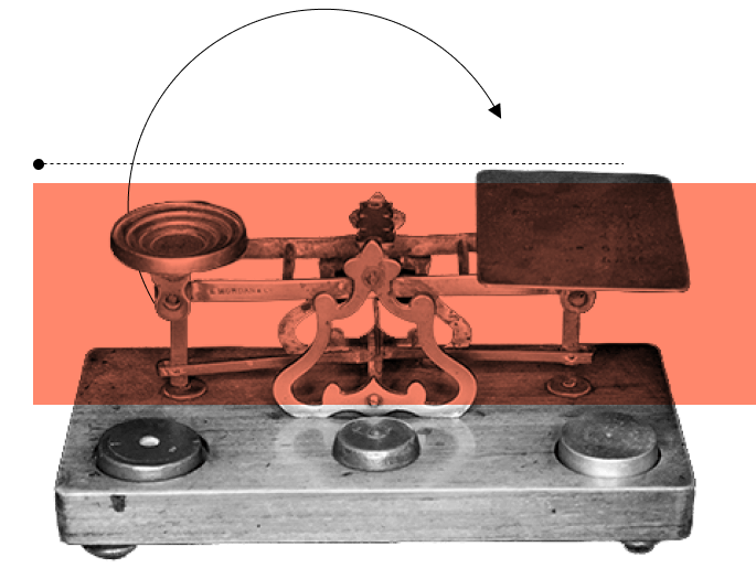 Stylized Image: S. Mordan and Co. postage scale.